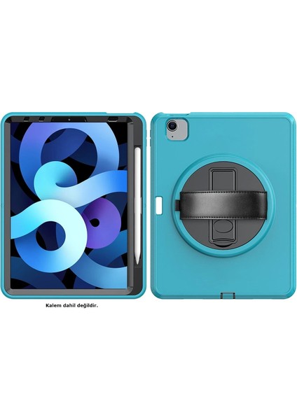 iPad 2022 10.9 (10.nesil) Kılıf Hand Strap Tablet Kılıfı UAZ-(5796) fiyatları
