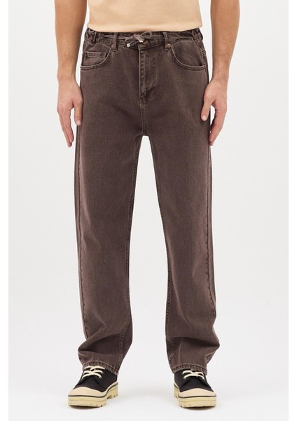 Reax 896 Beli Lastikli Ipli Baggy Bol Kesim Kot Pantolon fiyatları