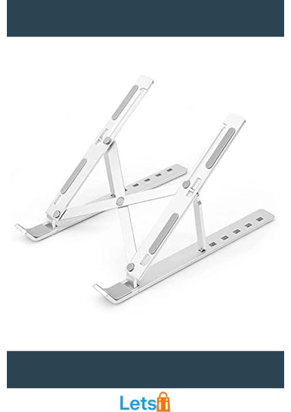 Ayarlanabilir Alüminyum Laptop Standı 6 Kademeli Ergonomik Tasarım modelleri