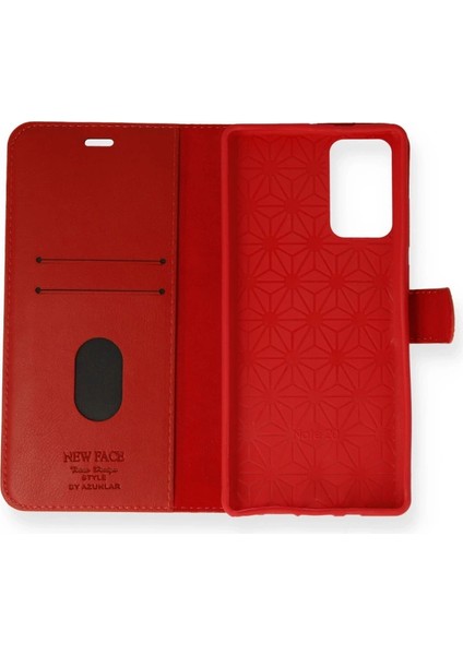 Buğz Samsung Galaxy Note 20 Kılıf Trend S Plus Kapaklı Kılıf - Kırmızı fiyatları