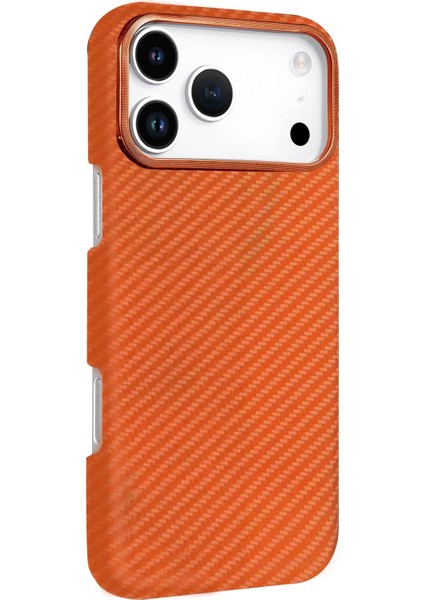 Iphone 17 Pro Max Uyumlu Magsafe Şarj Destekli Kamera Koruma Çıkıntılı Karbon Fiber Tasarımlı Kılıf modelleri