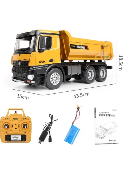 1582 1/14 Full Metal Heavy Duty Dump Truck modelleri
