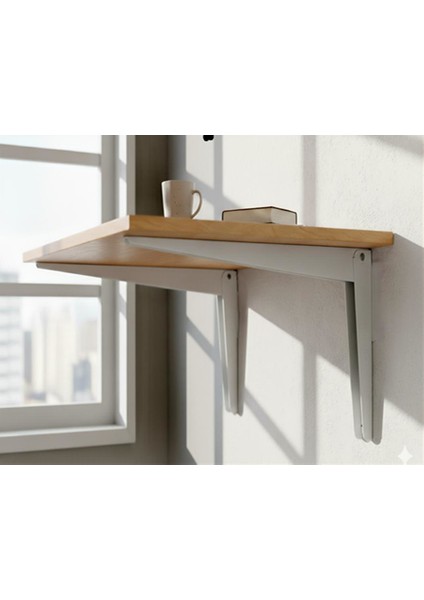 Katlanır Masa Konsolu 40 Cmbeyaz