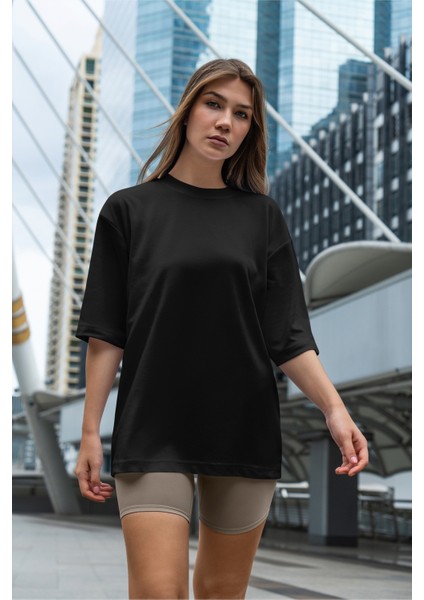 Sırt Baskı Detaylı Kadın Oversize T-Shirt fiyatları
