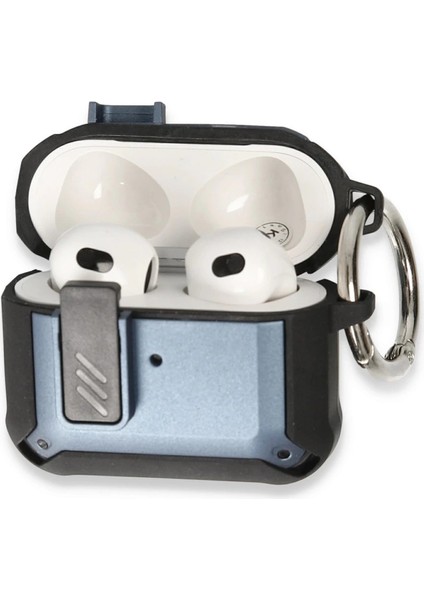 Buğz Airpods 3 (3.nesil) Truva Kılıf - Mavi