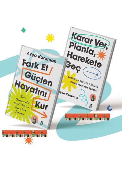 Fark Et Güçlen Hayatını Kur, Karar Ver Planla Harekete Geç (2kitap)