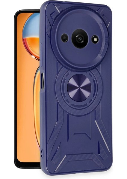 Buğz Newface Xiaomi Redmi A3 4g Kılıf Lincoln Silikon - Lacivert fiyatları