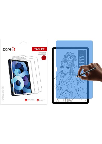Galaxy Tab A9 Plus Kağıt Hisli Mat Zore Paper-Like Ekran Koruyucu fiyatları