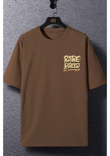 Rare Breed Sırt Baskı Detaylı Erkek Oversize T-Shirt fiyatları