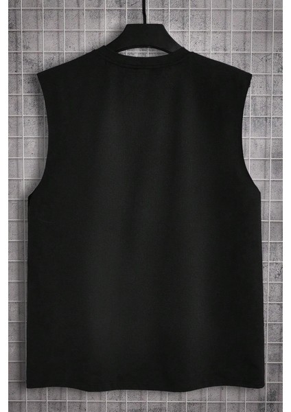 Hody Baskılı Oversize Kolsuz T-Shirt fırsatları