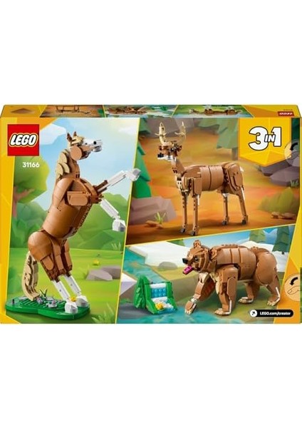 Creator 3'ü 1 Arada Güzel At 31166-9 Yaş ve Üzeri Doğa ve Hayvan Tutkunu Çocuklar Için Ayı, Geyik Veya At Olarak Inşa Edilebilen Yaratıcı Oyuncak Yapım Seti, Karne Hediyesi Fikri (685 Parça) fiyatları