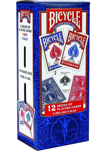 Standart Dizin Oyun Kartları, 12'li Paket