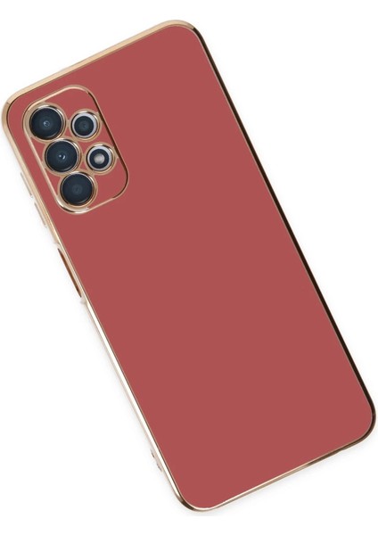 Buğz Samsung Galaxy A13 4g Kılıf Volet Silikon - Kırmızı modelleri