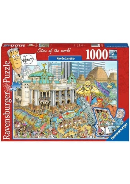 Fleroux Serisi - 1000 Parça Rio Puzzle fiyatları