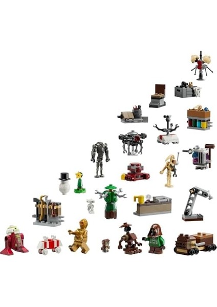 2025 Yılbaşı Takvimi 75418 - 6 Yaş ve Üzeri Çocuklar Için Yaratıcı Yapım Seti, Yeni Yıla Geri Sayım Için Eğlenceli Takvim ve Oyun Deneyimi, Koleksiyonluk Model (263 Parça) fiyatları