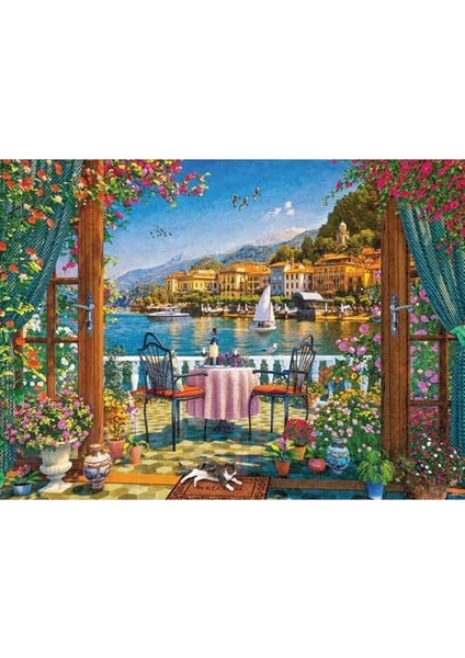 4000 Parça Puzzle: Como Gölü Keyfi