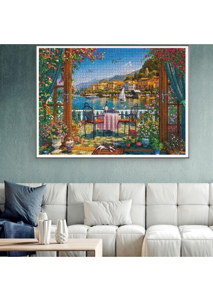 4000 Parça Puzzle: Como Gölü Keyfi modelleri