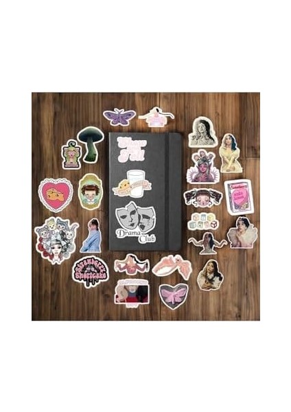 Melanie Martinez Paketi/bullet Journal Defter Çıkartma Ajanda Laptop Etiket, 98764654956