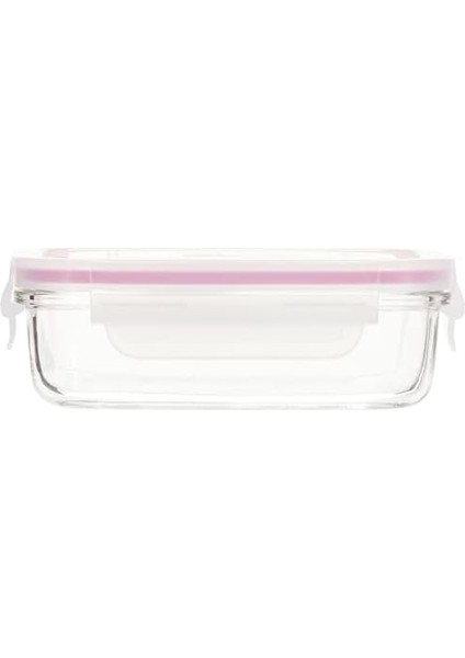 Dikdörtgen Cam Saklama Kabı, 400 ml 3lü Paket modelleri