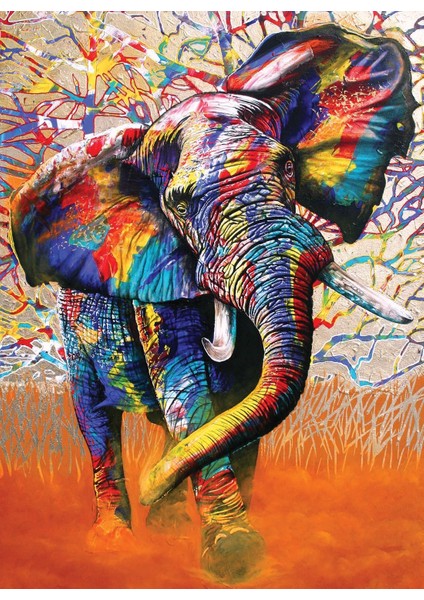 Puzzle - Afrika Renkleri / 1000 Parça, #1054