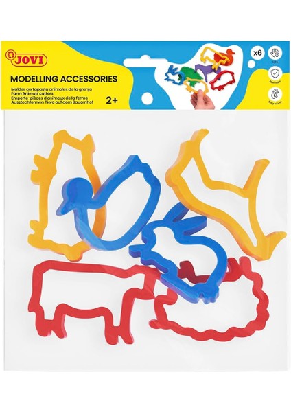 Jovı 7g Çiftlik Hayvanlari Kaliplari - 6'li Blister modelleri