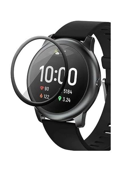 Solar LS05 Tam Kaplayan Cam Ekran Koruyucu Siyah modelleri