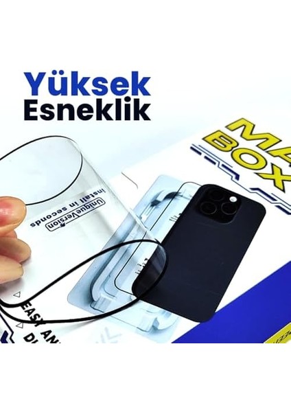 15 Pro Ekran Koruyucu Cam | Magıc-Box Tozsuz Hizalama | Tam Kaplama 9h Kırılmaz & Çizilmez modelleri