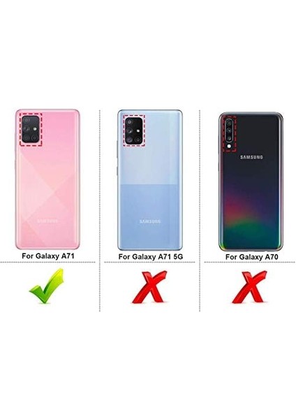 Zore By Conners Galaxy A71 Mat Siyah Silikon + 2 Adet Cam Ekran Koruyucu