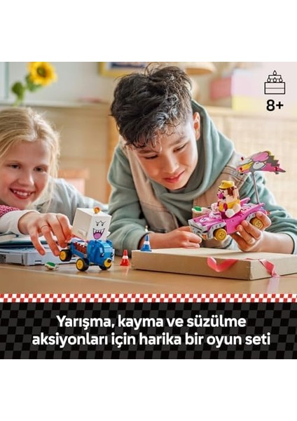 Super Mario: Mario Kart - Wario ve Boo 72038 - 8+ Yaş Çocuklar Için Wario ve Boo Figürleri ile Iki Kartlı Yaratıcı Oyuncak Yapım Seti, Eğlenceli Hediye Fikri ve Oyun Deneyimi (512P) modelleri