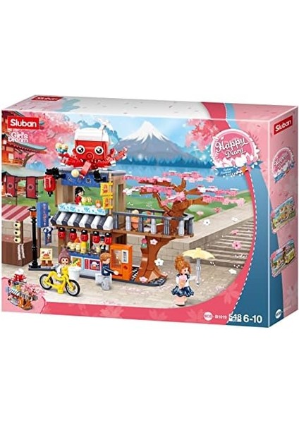 Happy Sakura Market Yapım Seti, 548 Parça fiyatları