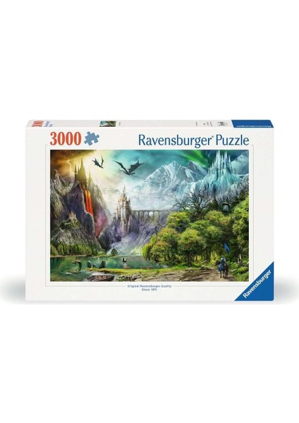 Ejderhaların Hükümdarlığı 3000 Parça Puzzle modelleri