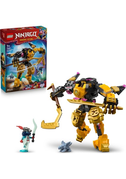 In Spinjitzu Savaş Robotu 71839-7 Yaş ve Üzeri Çocuklar Için ve Hayalet Ejderinsan Savaşçı Minifigürleri ve Ejderha Modeli Içeren Yaratıcı Oyuncak Yapım Seti (213 Parça) fiyatları