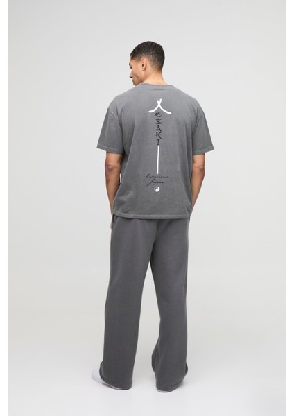 Osaka Ying-Yang Sırt Baskılı Oversize Erkek T-Shirt - Rahat ve Şık Tasarım modelleri