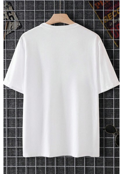 Kadın Baskılı Unisex Oversize T-Shirt modelleri