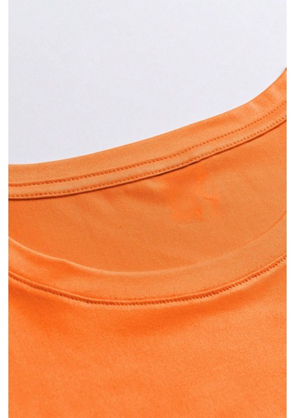 Kutu Kafa Baskılı Oversize T-Shirt indirimleri