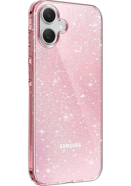 Buğz Newface Samsung Galaxy A05 Kılıf Glow Kapak - Pembe