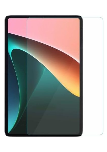 Mi Pad 5 Glass Cam Ekran Koruyucu [mi Pad 5 ile Uyumlu Ekran Koruyucu - Şeffaf]