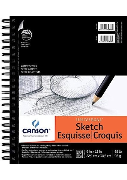 Series Skizzenblock 0 9" x 12" 0 modelleri