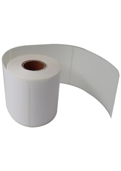 Hazır Al Hızlı Al Pp Opak Etiket 100MM x 150MM Ruloda 350 Adet 40MM Çapında Yırtılmaya Dayanıklı Etiket, Beyaz modelleri