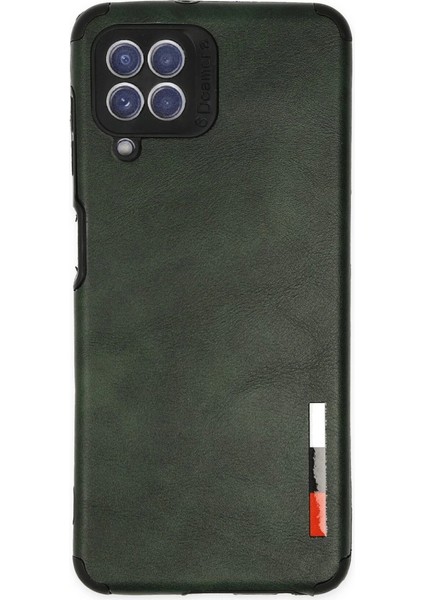 Buğz Samsung Galaxy A22 Kılıf Loop Deri Silikon - Yeşil