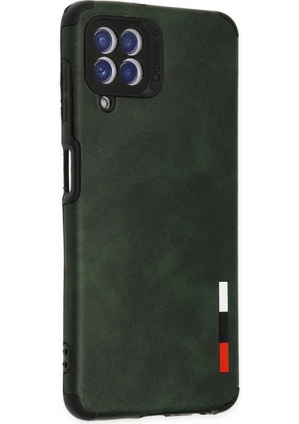 Buğz Samsung Galaxy A22 Kılıf Loop Deri Silikon - Yeşil fiyatları