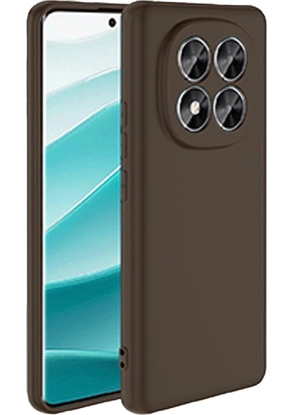 Buğz Xiaomi Redmi Note 14 Pro 5g Kılıf First Silikon - Kahverengi