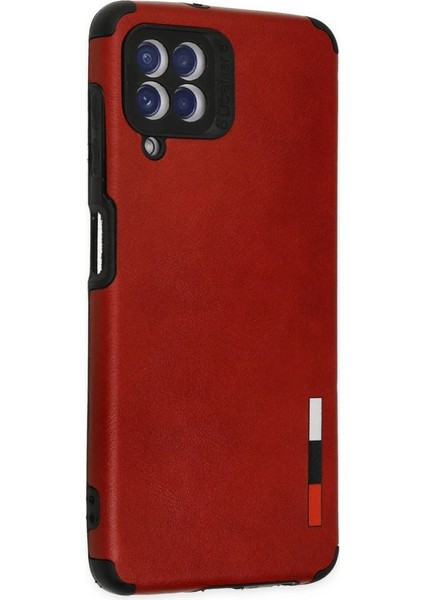 Buğz Samsung Galaxy A22 Kılıf Loop Deri Silikon - Kırmızı fiyatları