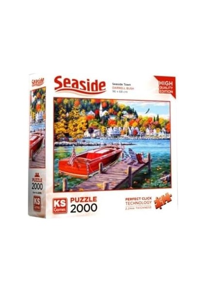 2000 Parça Balıklı Göl Puzzle