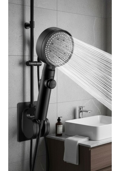 Turbo Duş Başlığı 5 Modlu