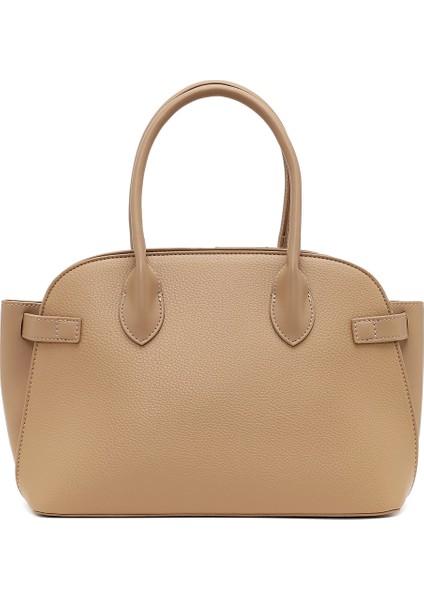 Kadın Bej Uzun Askılı Desenli Kol Çantası 25WBD285614 modelleri