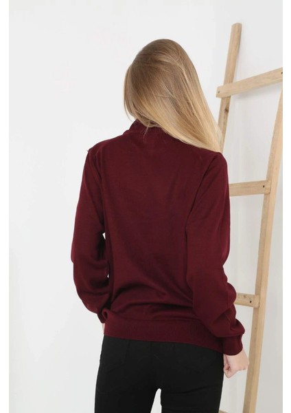 Yarım Boğaz Triko Kazak Yumuşak Dokulu Pamuklu Ince Dokuma, Uzun Kollu Rahat Regular Kalıp - Bor fiyatları