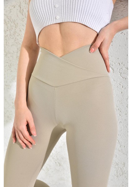 Çapraz Kemer Fileli Tayt modelleri