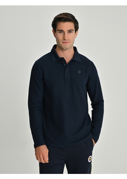 Erkek Trend Kauçuk Logolu Polo