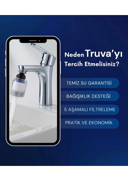 1 Adet Yedek Filtre Hediyeli Musluk Arıtma Filtresi fırsatları